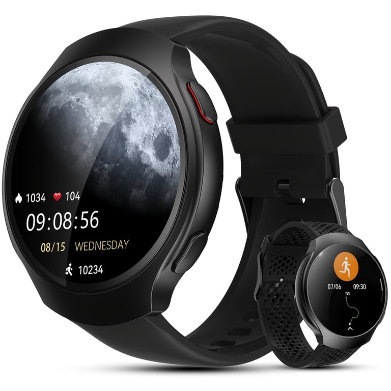 2026 Outdoor AI Chat Smartwatch with GPS, 1.43" Curved AMOLED Display
